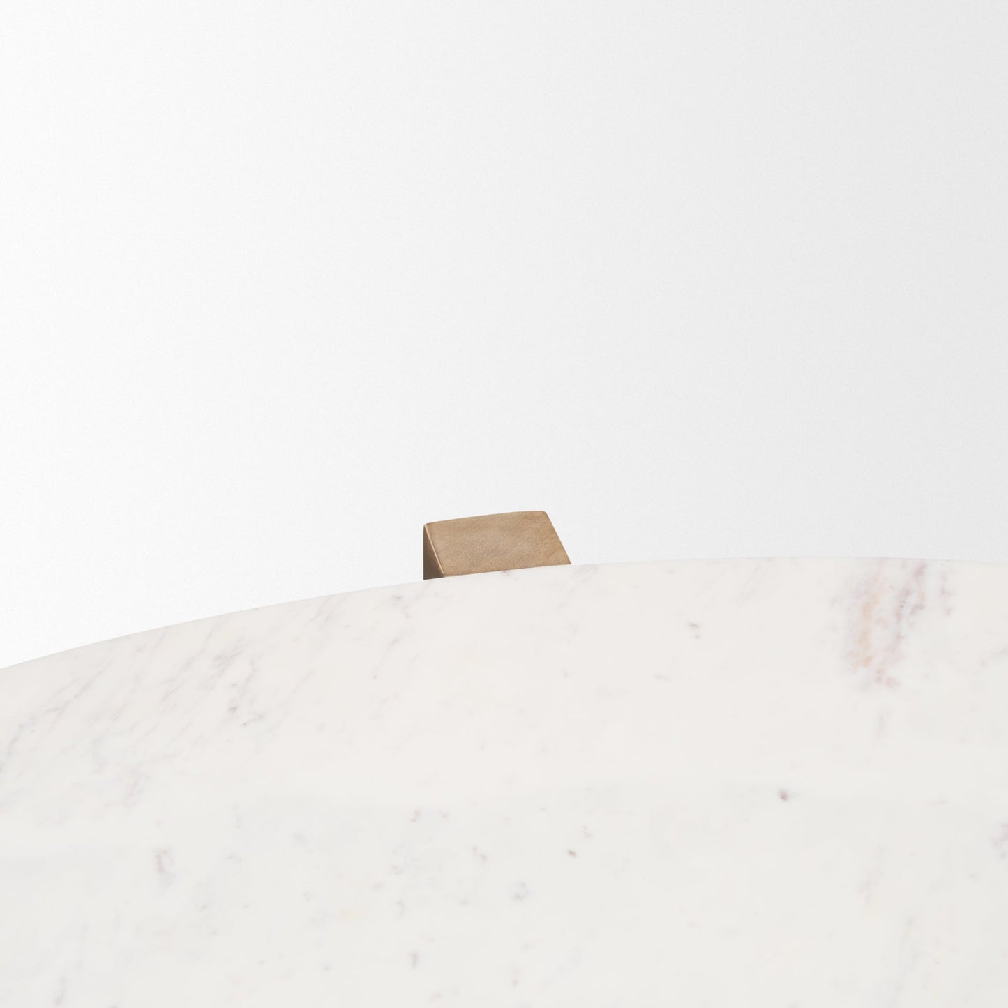 Mercana Bianca White Marble Top Coffee Table