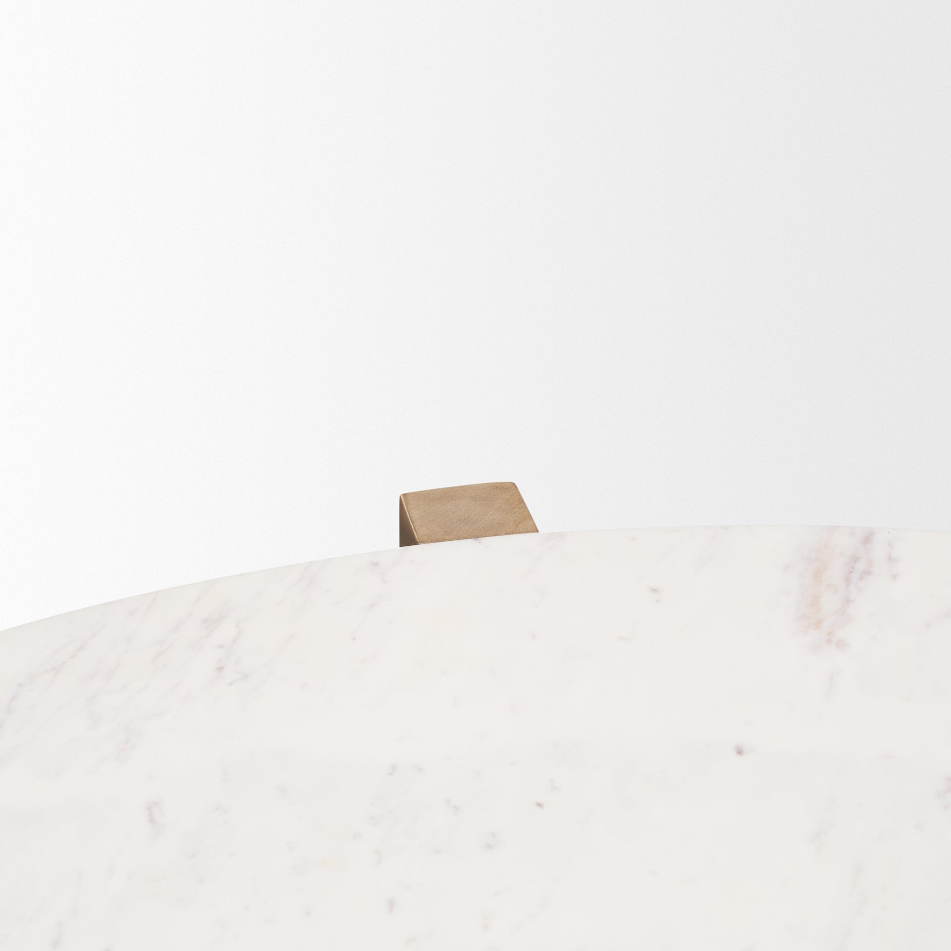 Mercana Bianca White Marble Top Coffee Table