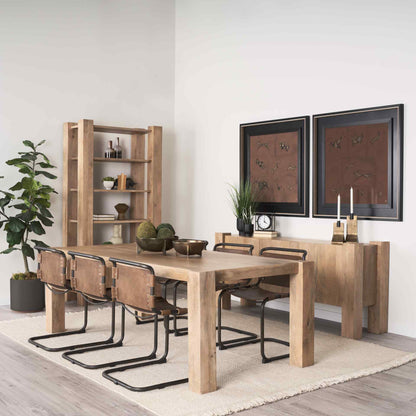 Mercana Beth Three Doors Wood Sideboard