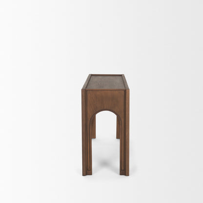 Mercana Laraya Wooden Rectangular Console Table