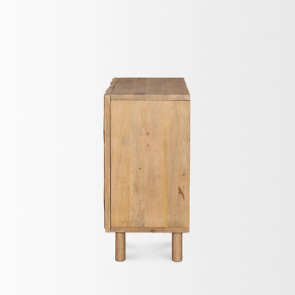 Mercana Heera Two Doors Wooden Accent Cabinet