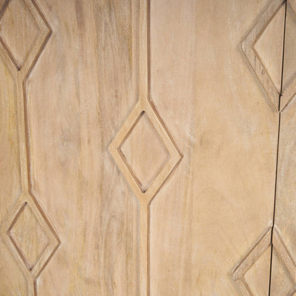 Mercana Heera Four Doors Wood Sideboard