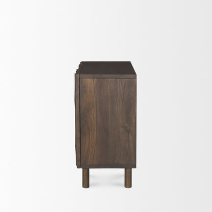 Mercana Heera Two Doors Wooden Accent Cabinet
