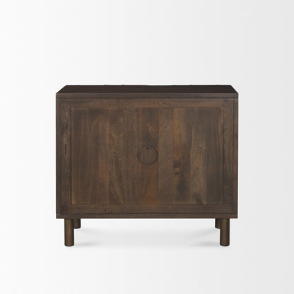 Mercana Heera Two Doors Wooden Accent Cabinet