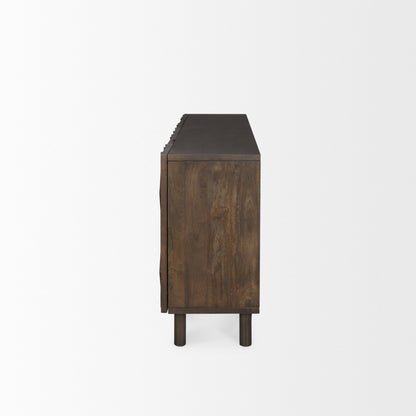Mercana Heera Four Doors Wood Sideboard