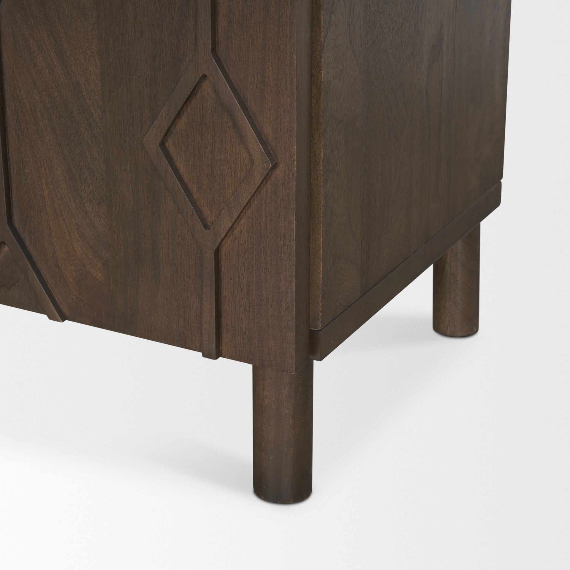 Mercana Heera Four Doors Wood Sideboard