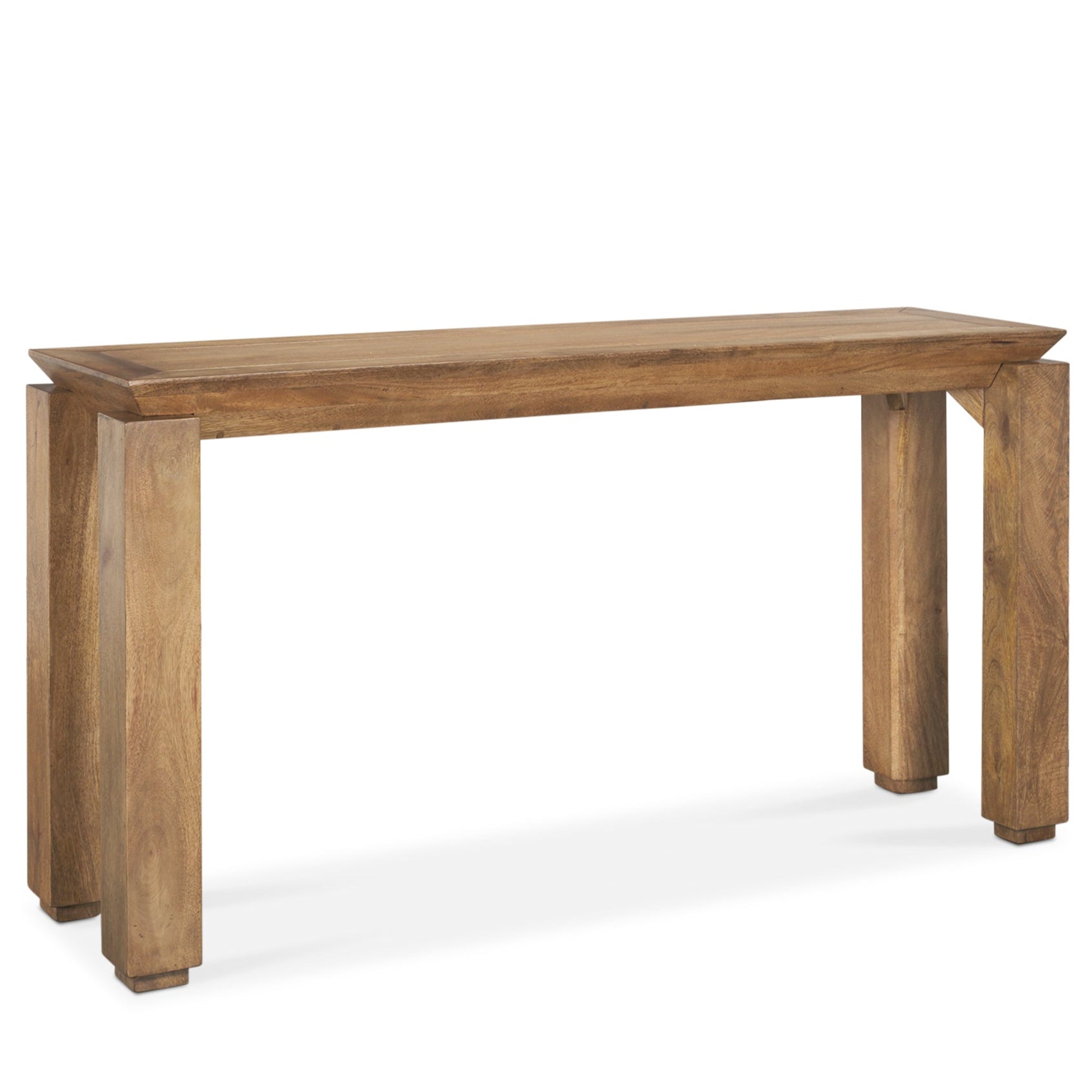 Mercana Sapphira Wooden Brown Console Table