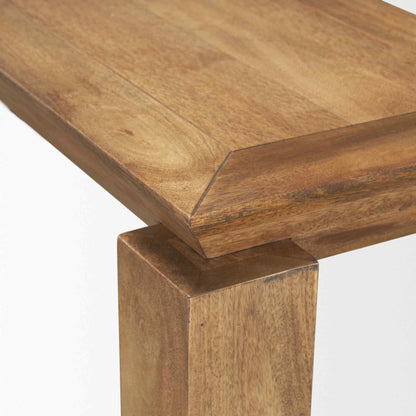 Mercana Sapphira Wooden Brown Console Table