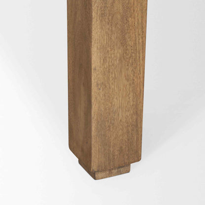 Mercana Sapphira Wooden Brown Console Table