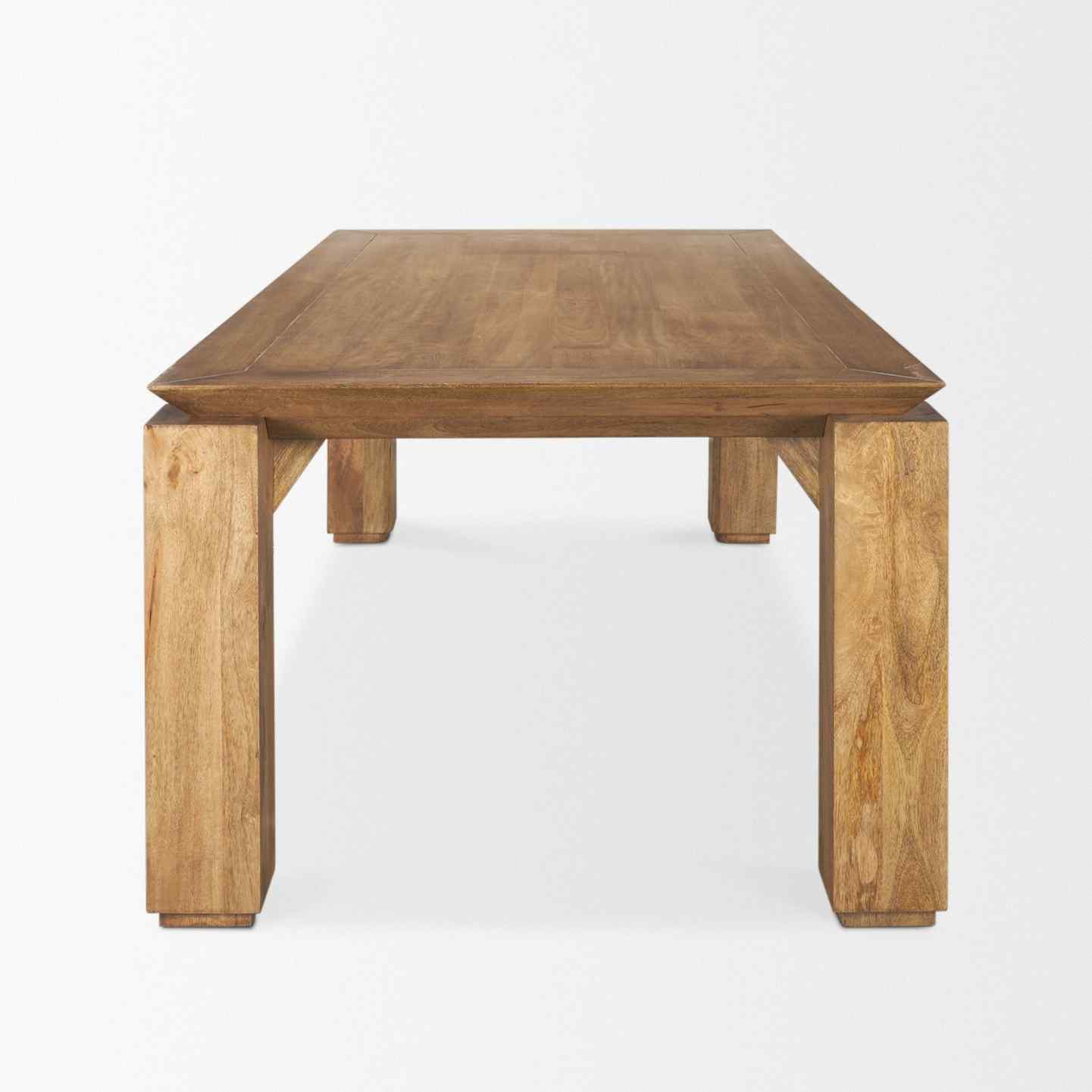 Mercana Sapphira Wooden Rectangular Dining Table