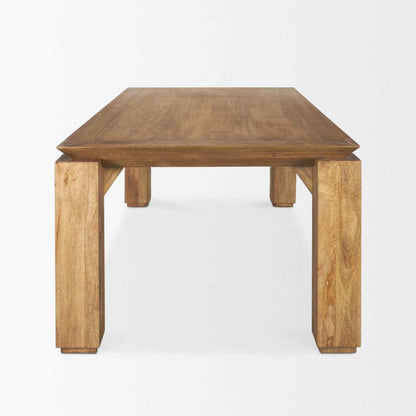 Mercana Sapphira Wooden Rectangular Dining Table