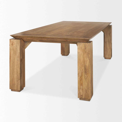 Mercana Sapphira Wooden Rectangular Dining Table