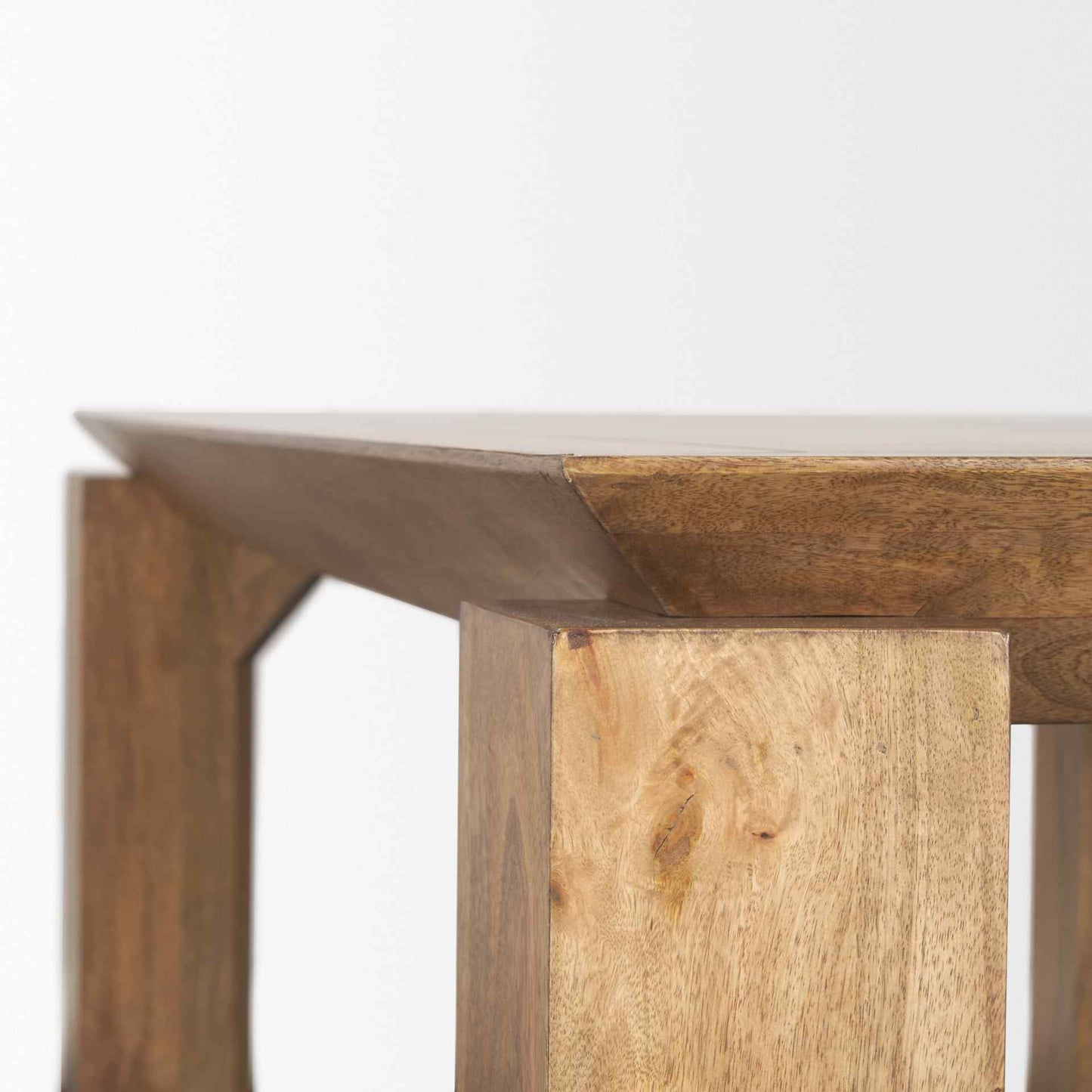 Mercana Sapphira Wooden Brown Console Table