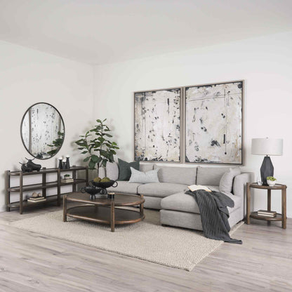 Mercana Romi Wooden Round Accent Table