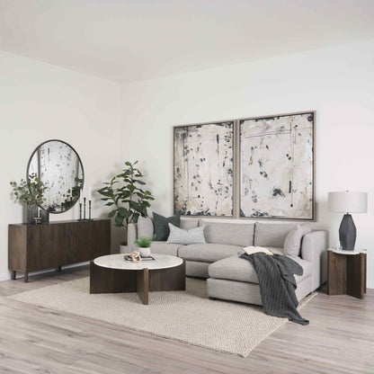 Mercana Heera Four Doors Wood Sideboard