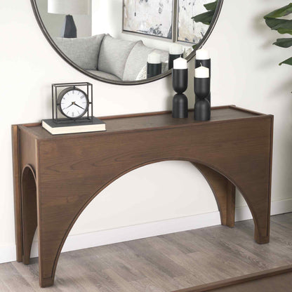 Mercana Laraya Wooden Rectangular Console Table