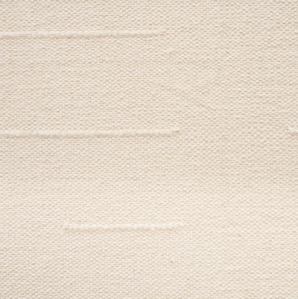 Shae Oatmeal Fabric Square Ottoman