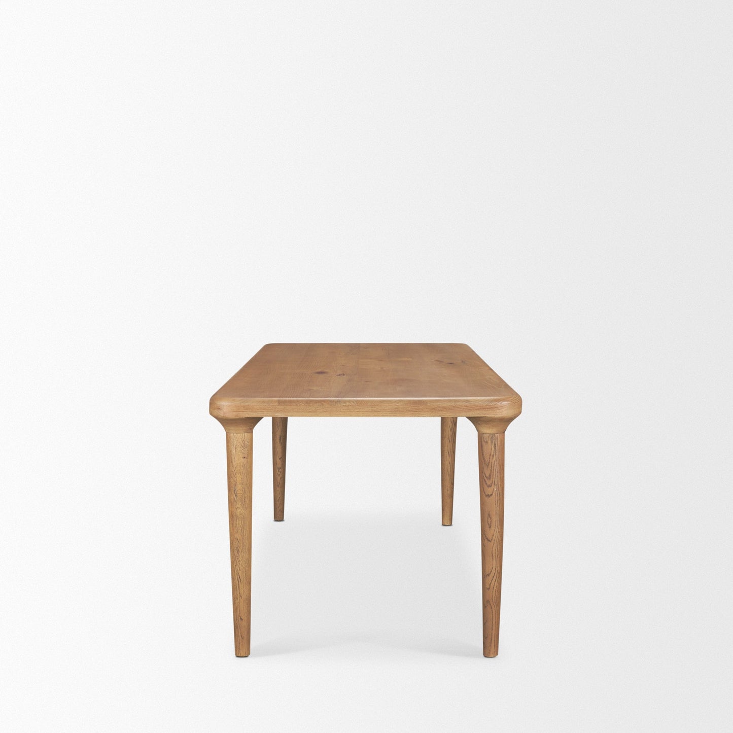 Mercana Suvan Wooden Brown Rectangular Dining Table