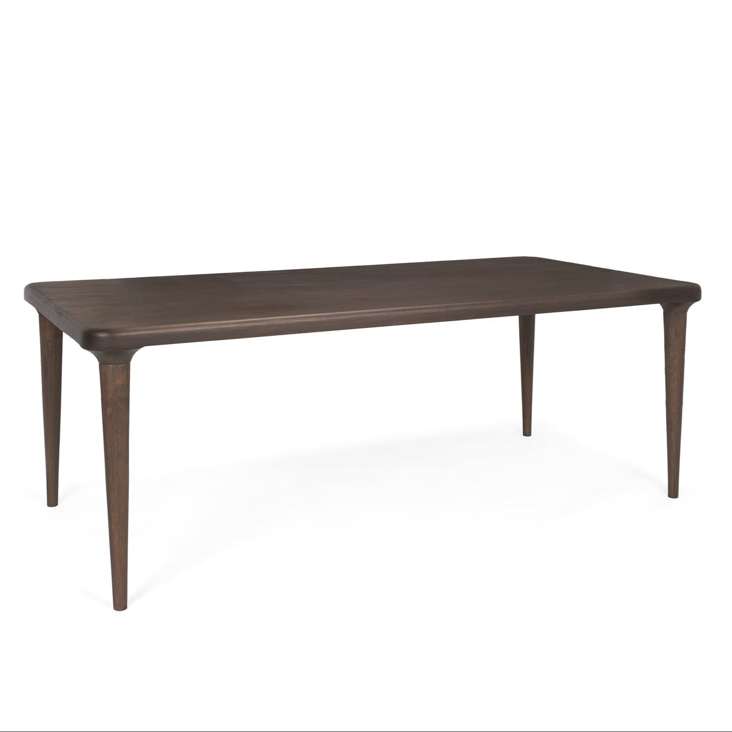 Mercana Suvan Wooden Brown Rectangular Dining Table