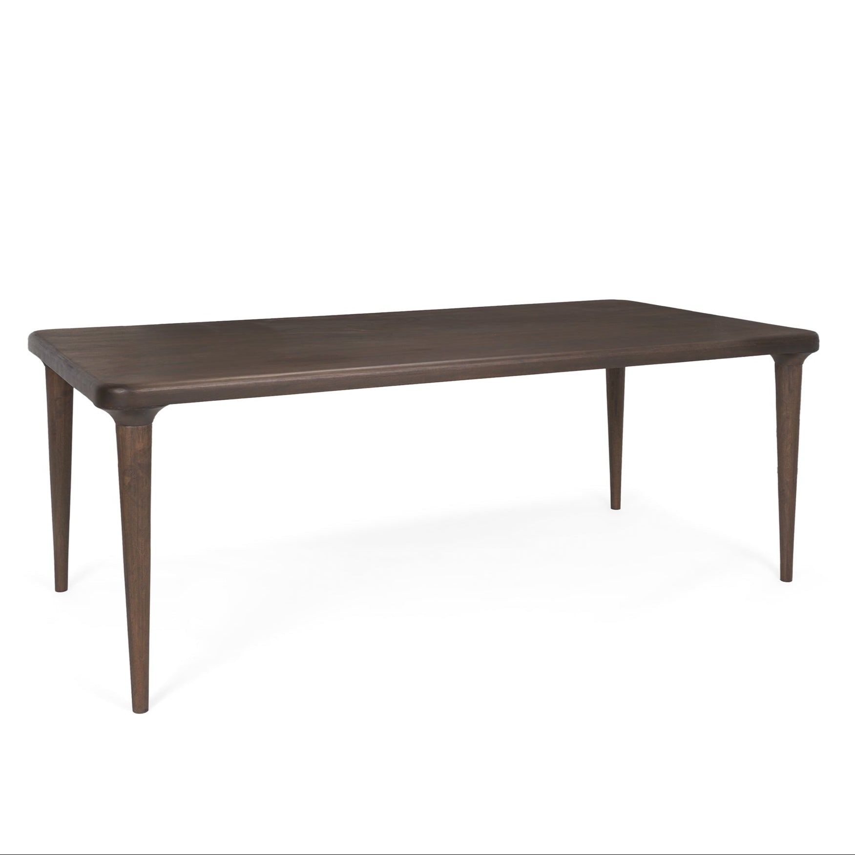 Mercana Suvan Wooden Brown Rectangular Dining Table