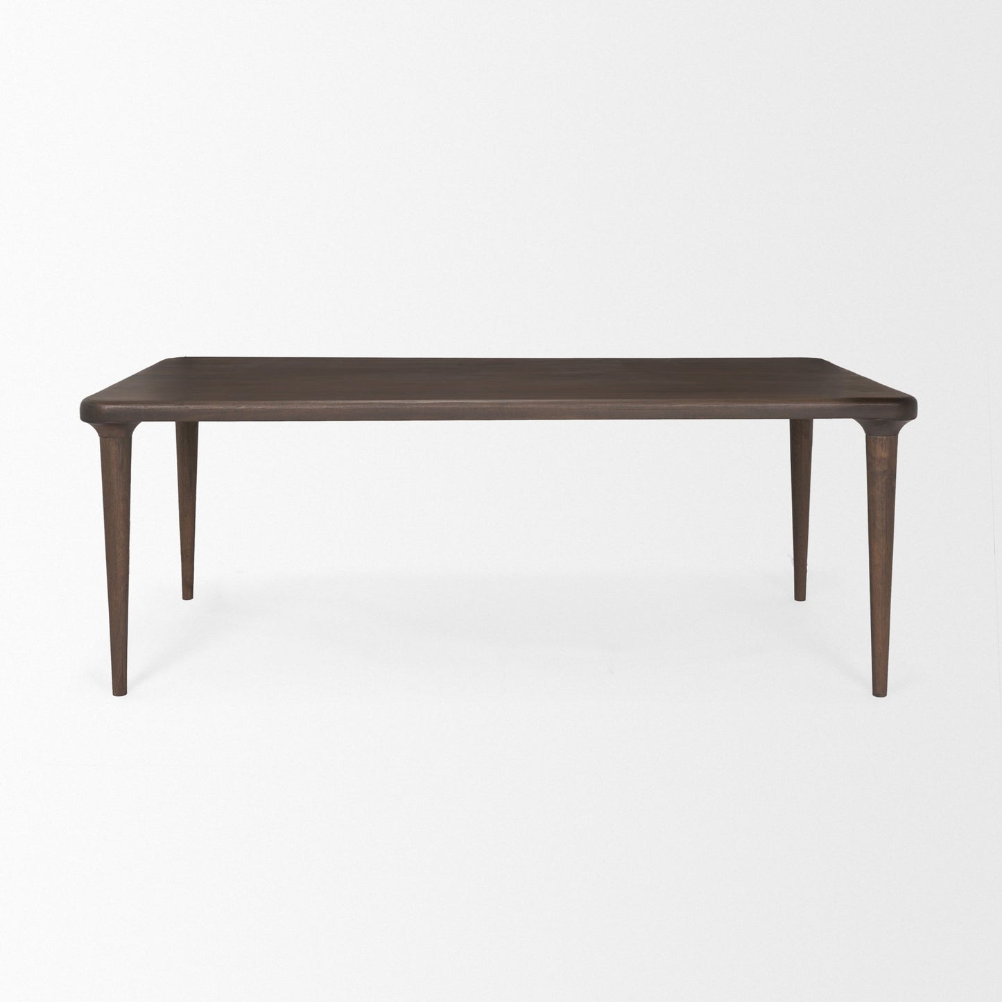Mercana Suvan Wooden Brown Rectangular Dining Table