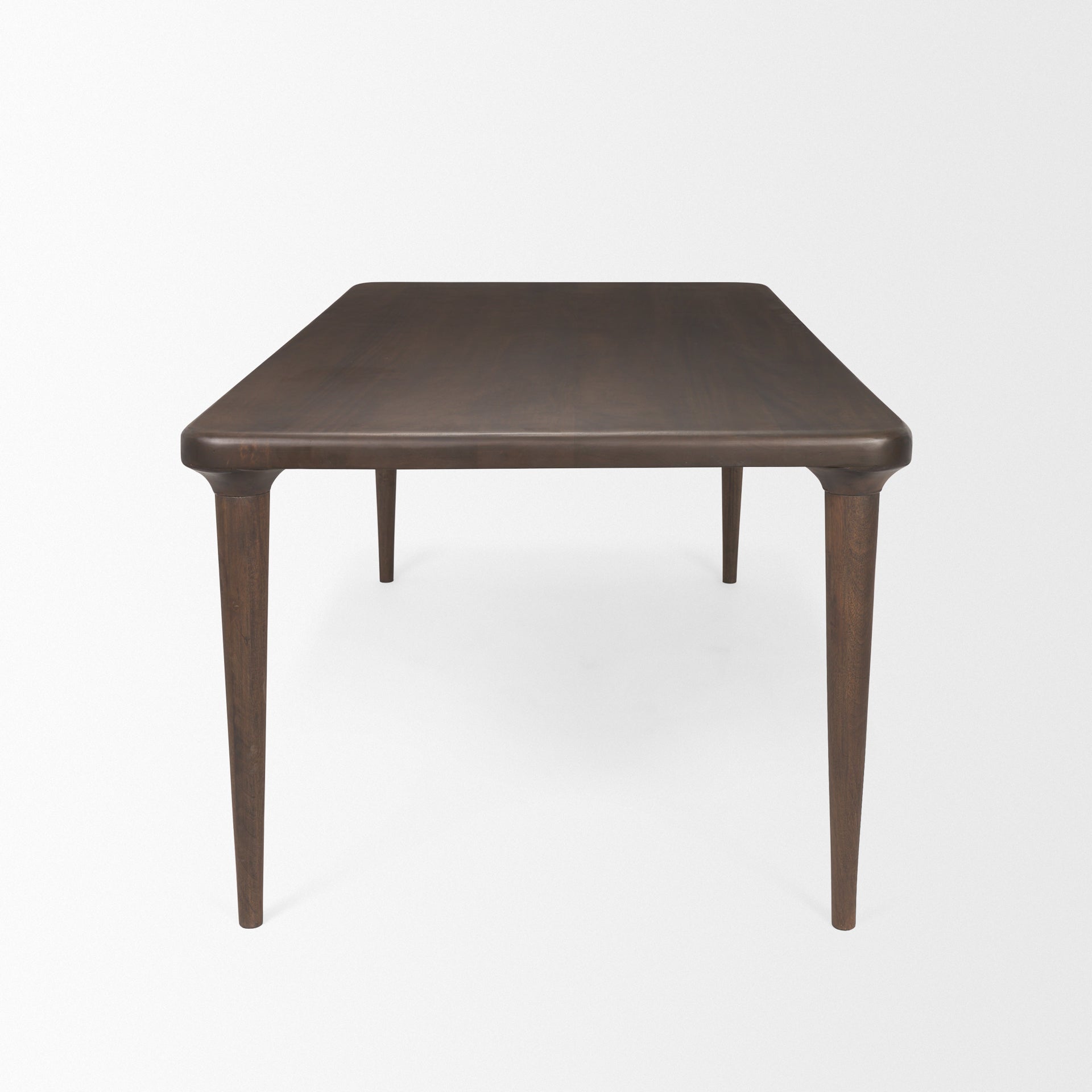 Mercana Suvan Wooden Brown Rectangular Dining Table
