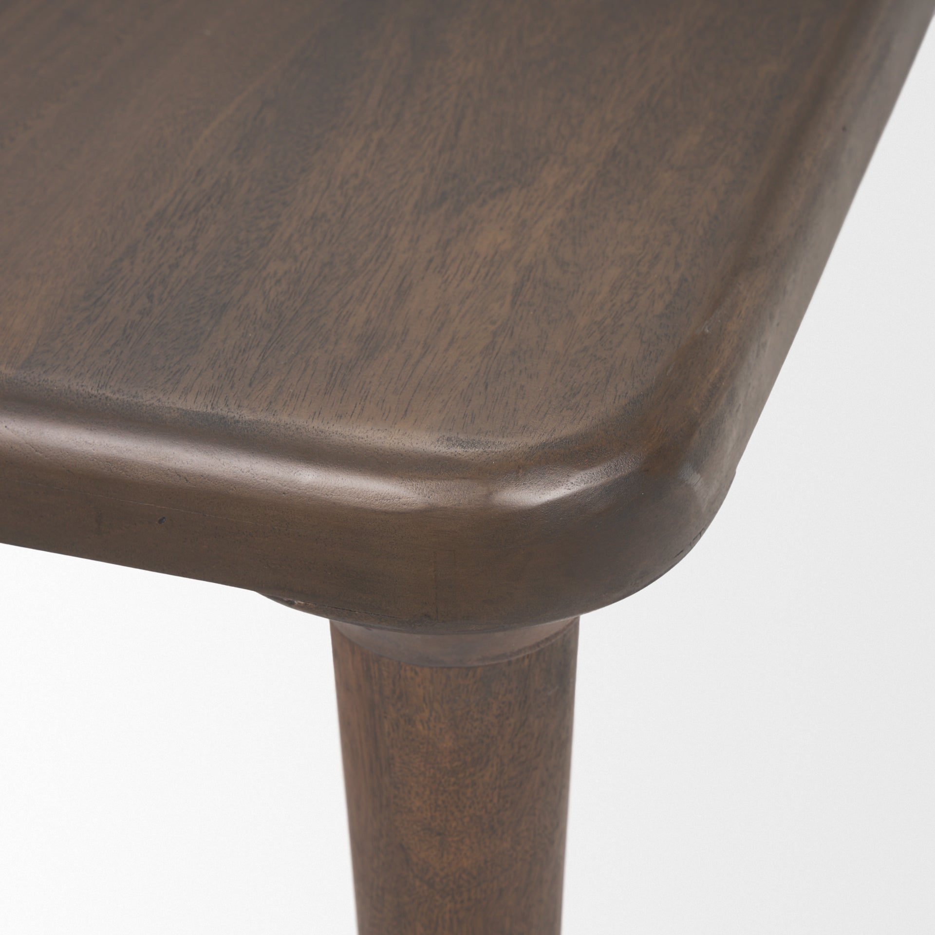 Mercana Suvan Wooden Brown Rectangular Dining Table