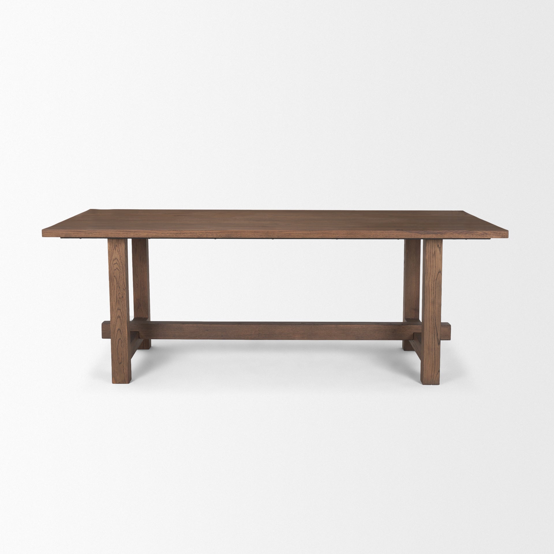 Mercana Suke Brown Rectangular Dining Table