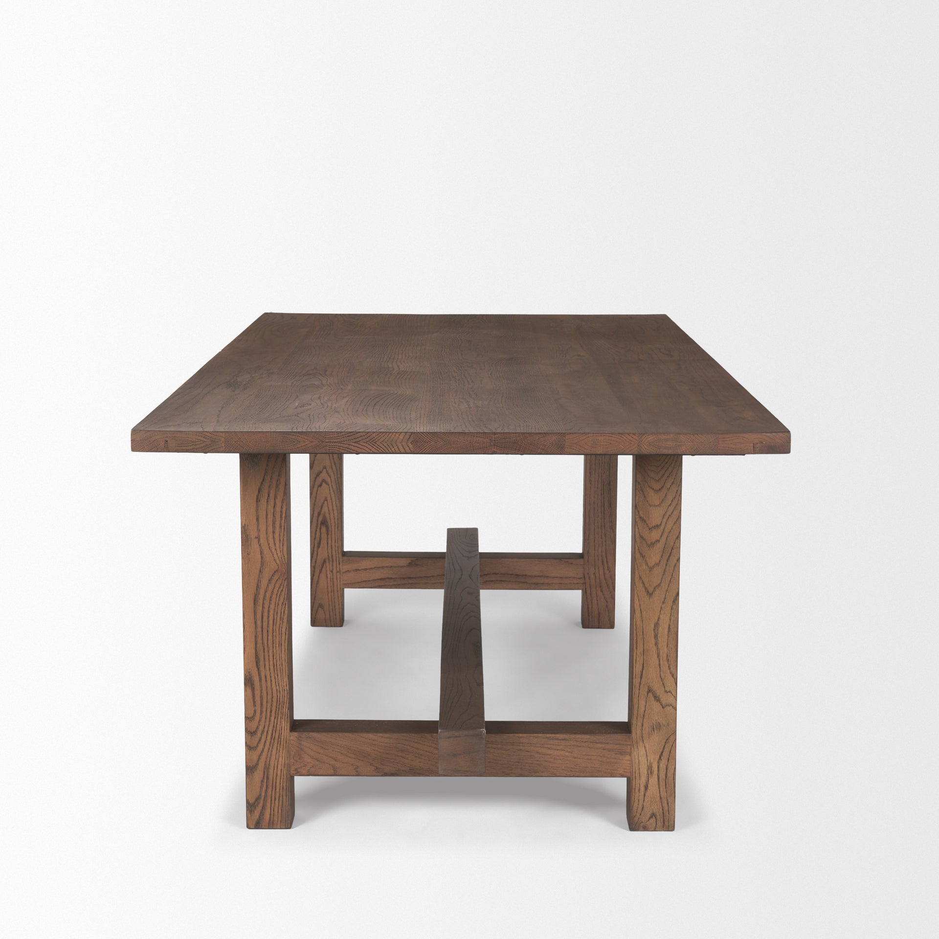 Mercana Suke Brown Rectangular Dining Table