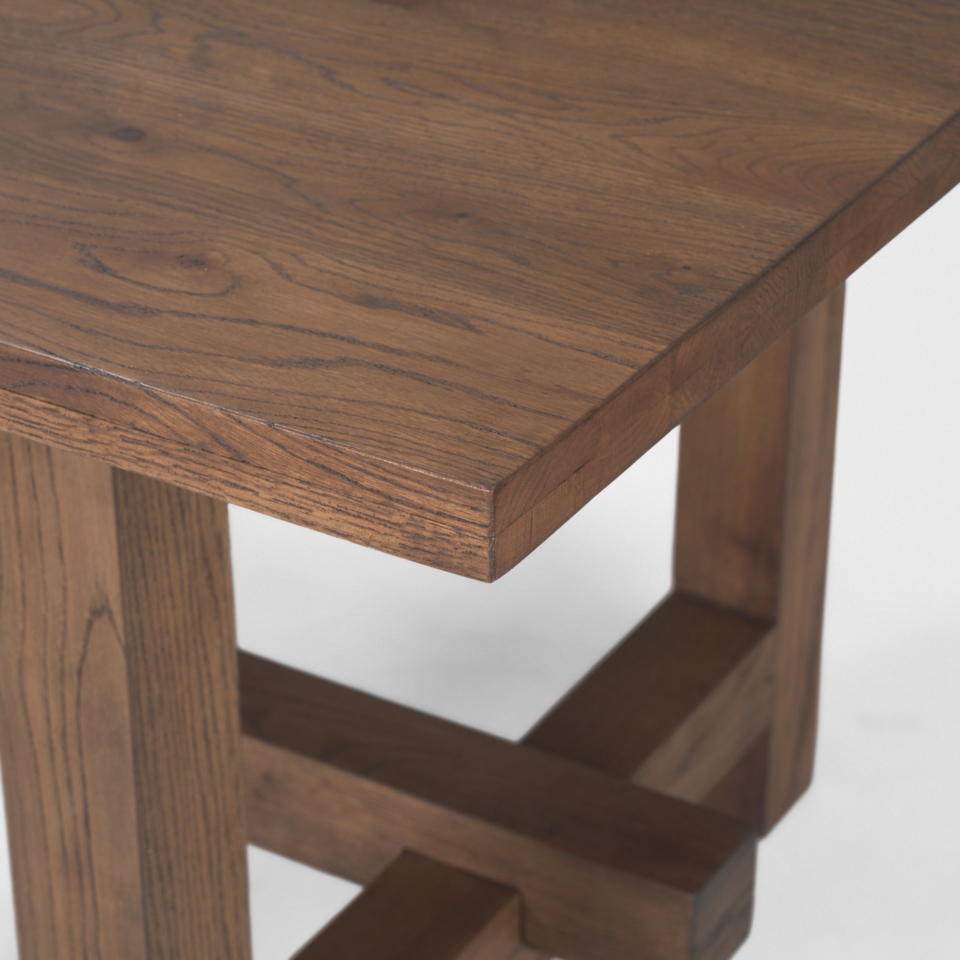 Mercana Suke Brown Rectangular Dining Table