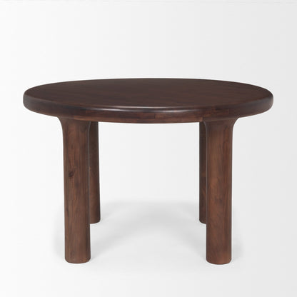 Mercana Soma Wood Round Dining Table