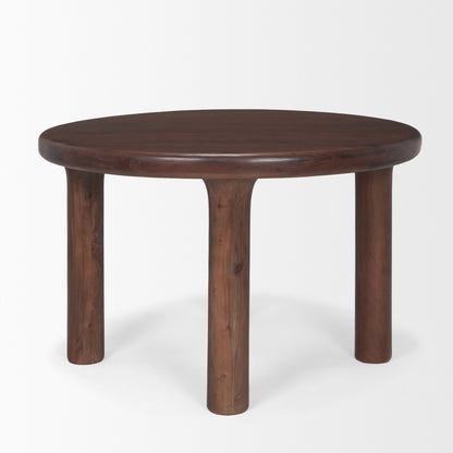 Mercana Soma Wood Round Dining Table