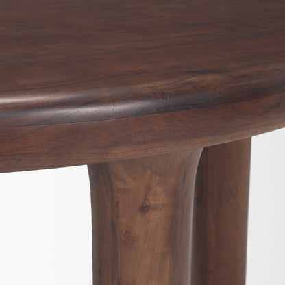 Mercana Soma Wood Round Dining Table