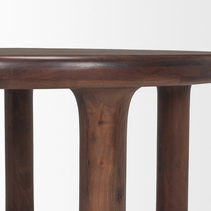 Mercana Soma Wood Round Dining Table