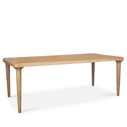 Mercana Suvan Wooden Brown Rectangular Dining Table