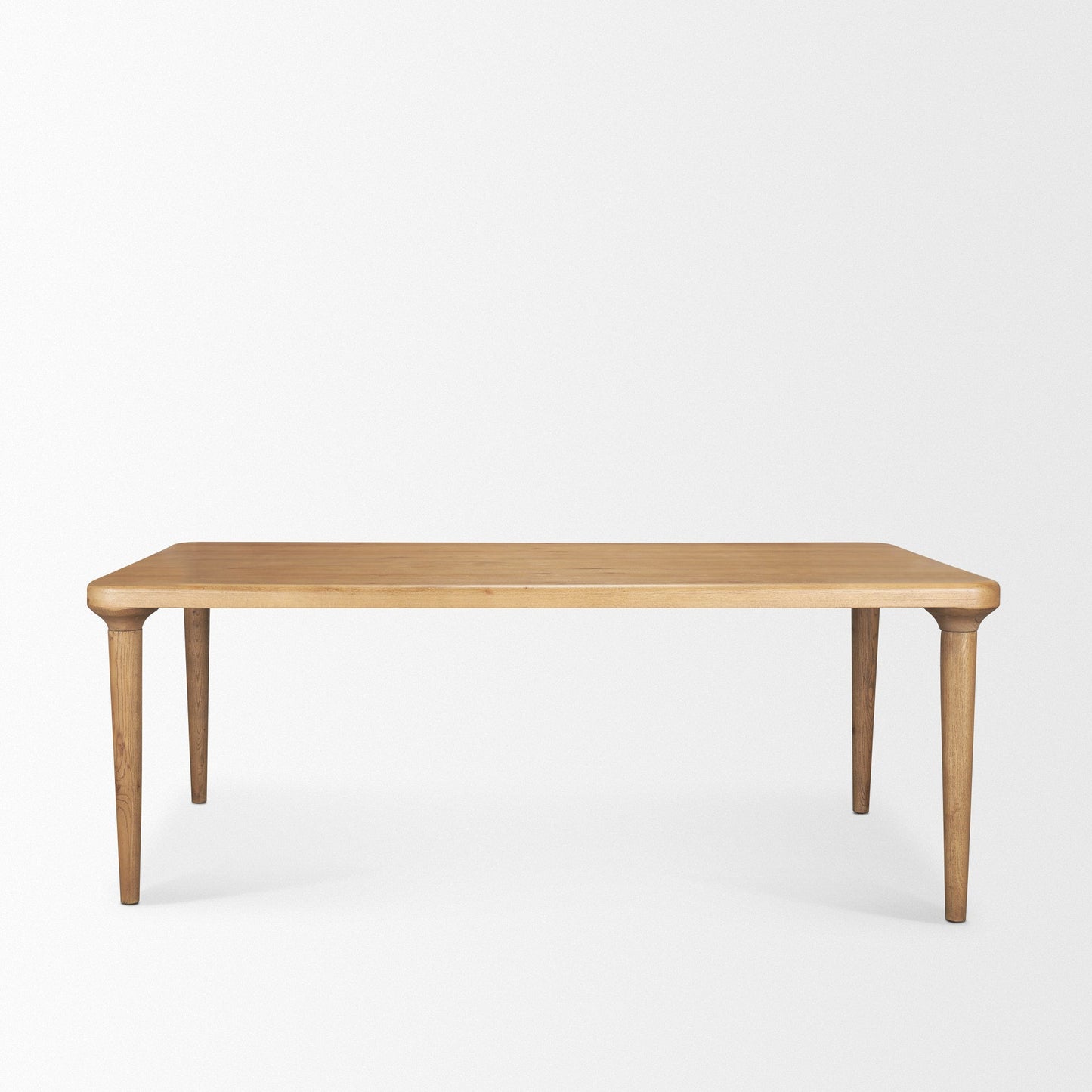 Mercana Suvan Wooden Brown Rectangular Dining Table