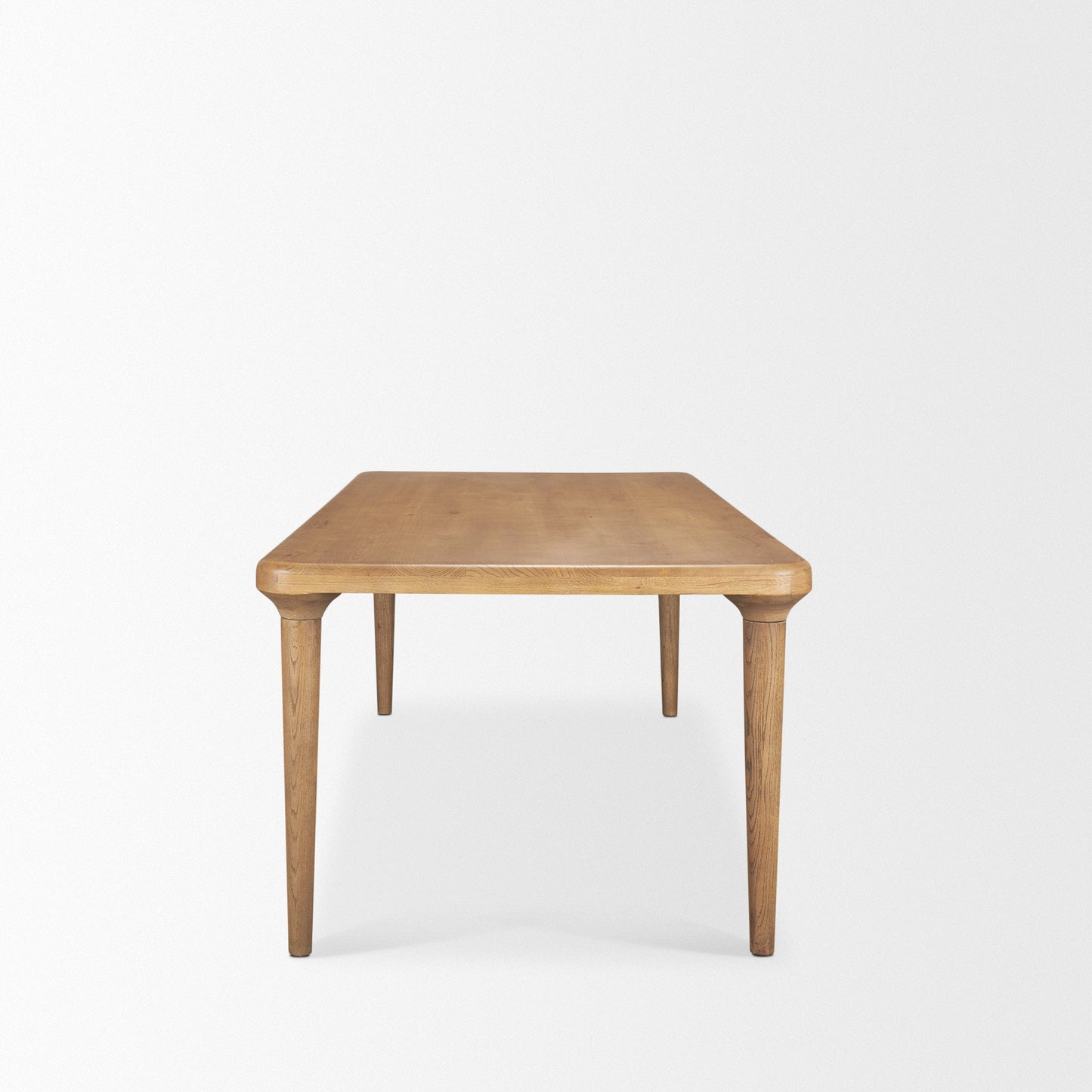 Mercana Suvan Wooden Brown Rectangular Dining Table
