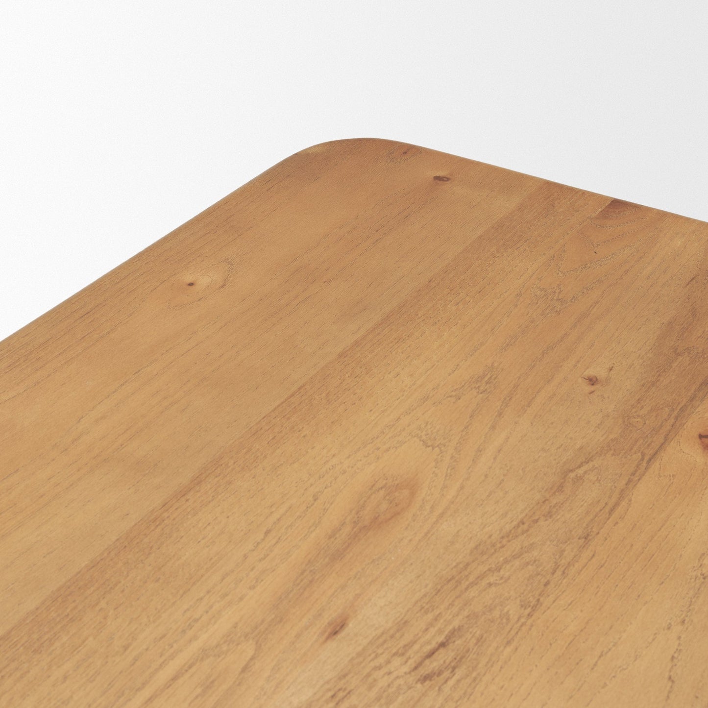 Mercana Suvan Wooden Brown Rectangular Dining Table