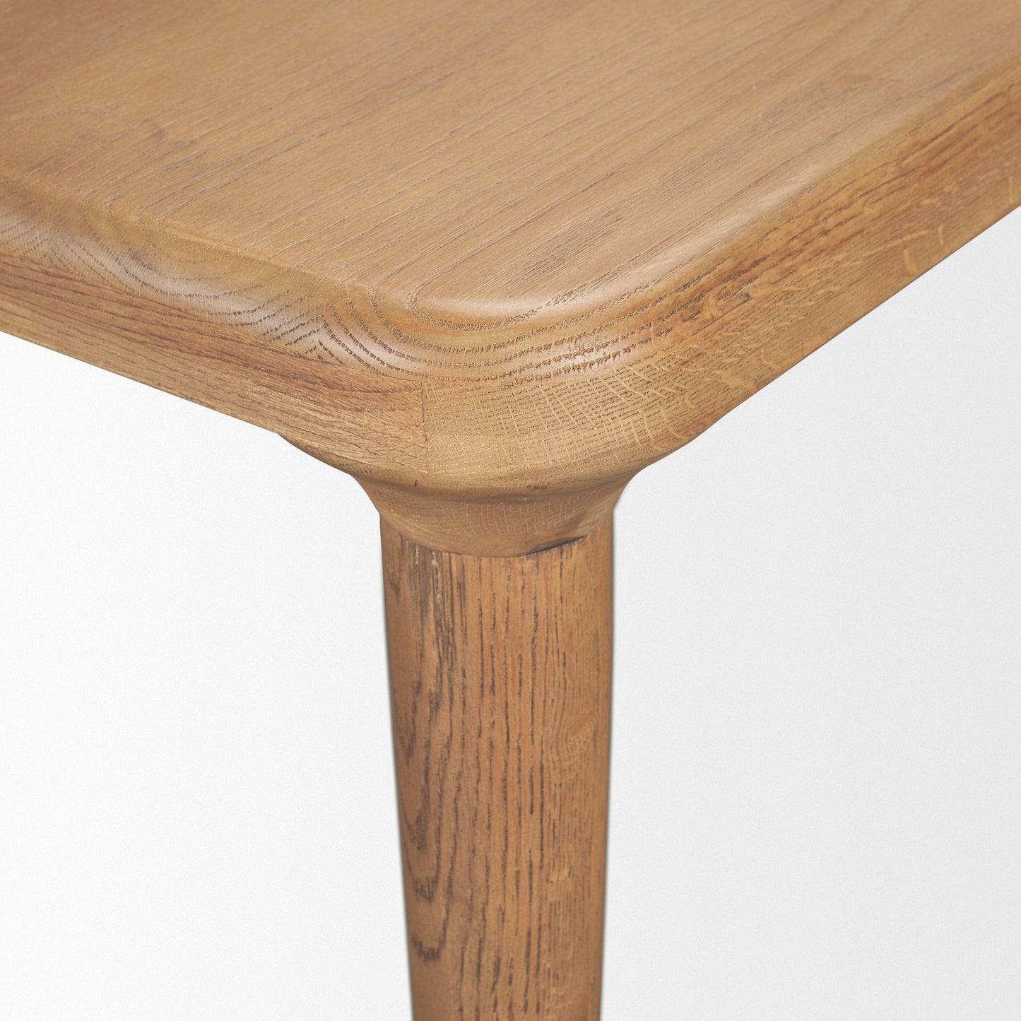 Mercana Suvan Wooden Brown Rectangular Dining Table