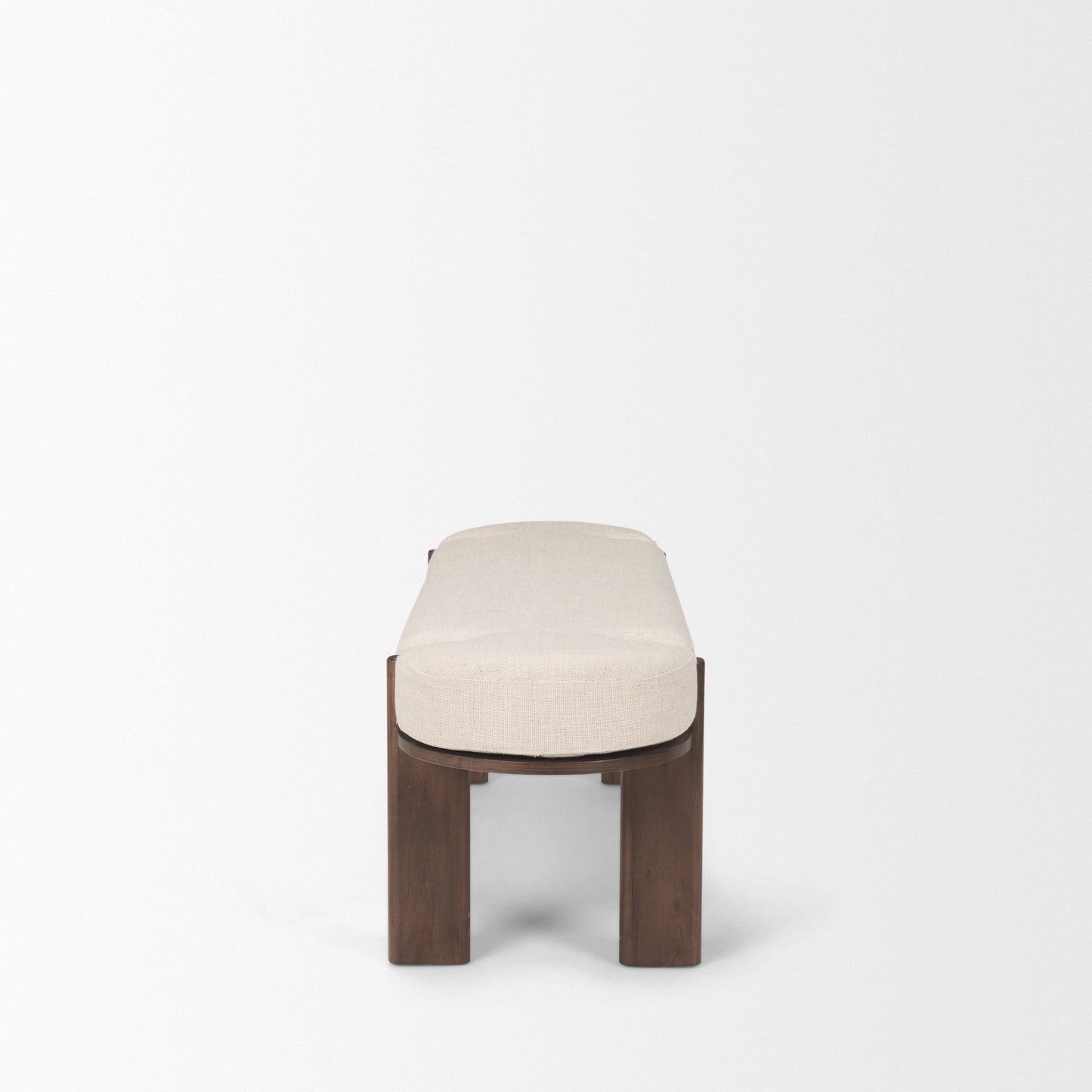 Sohan Oatmeal Fabric Bedroom Bench