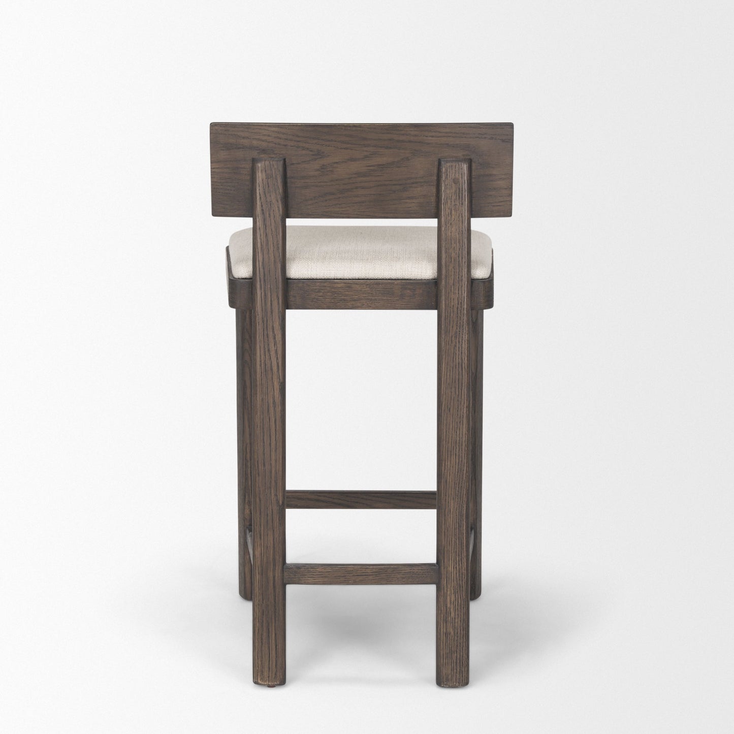 Soren Oatmeal Fabric Counter Stool
