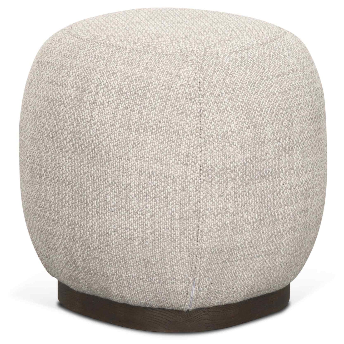 Siren Boucle Fabric Accent Stool