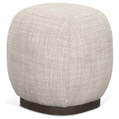 Siren Boucle Fabric Accent Stool