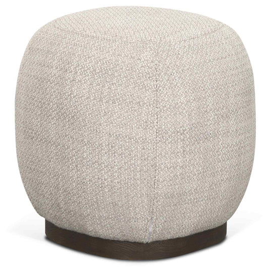 Siren Boucle Fabric Accent Stool