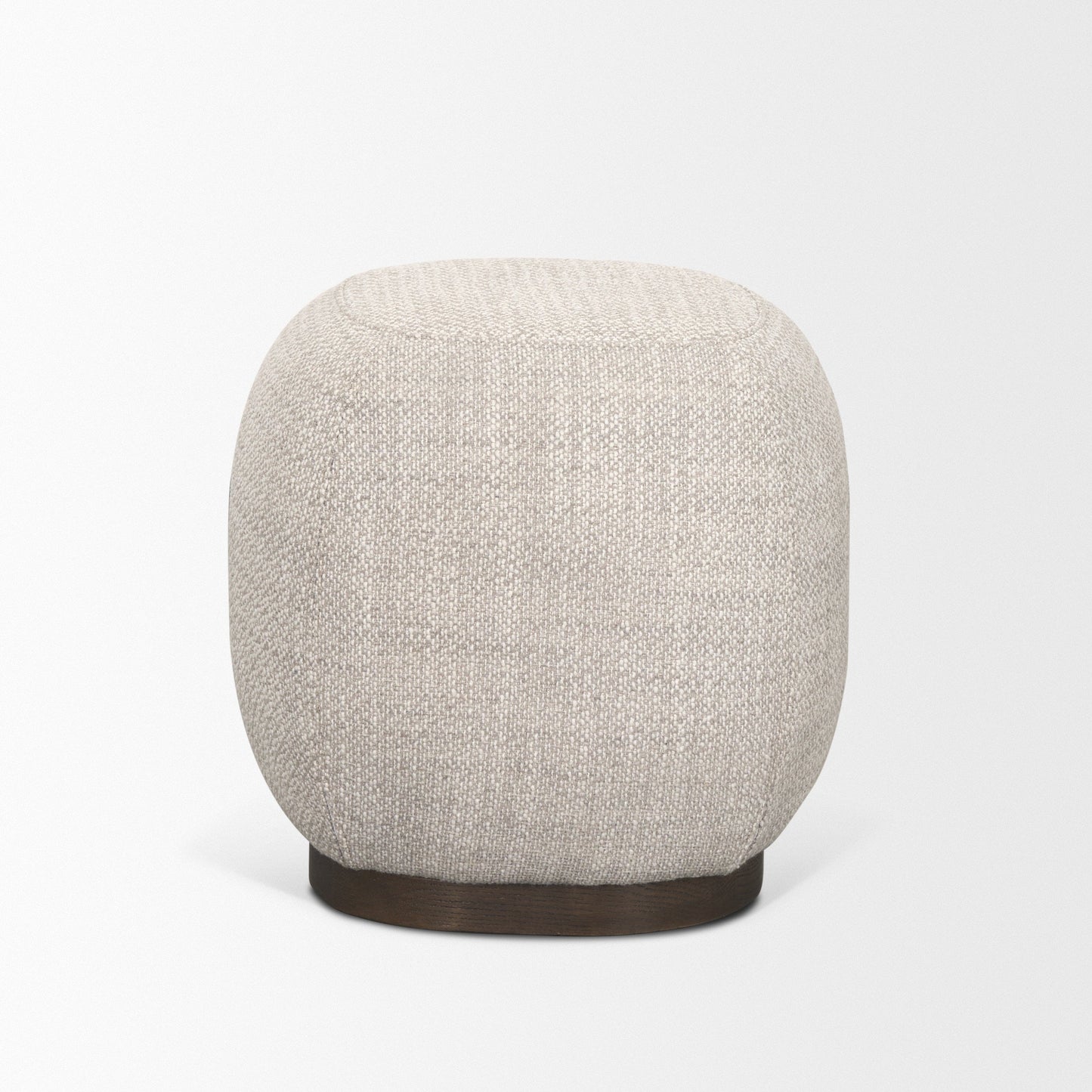 Siren Boucle Fabric Accent Stool