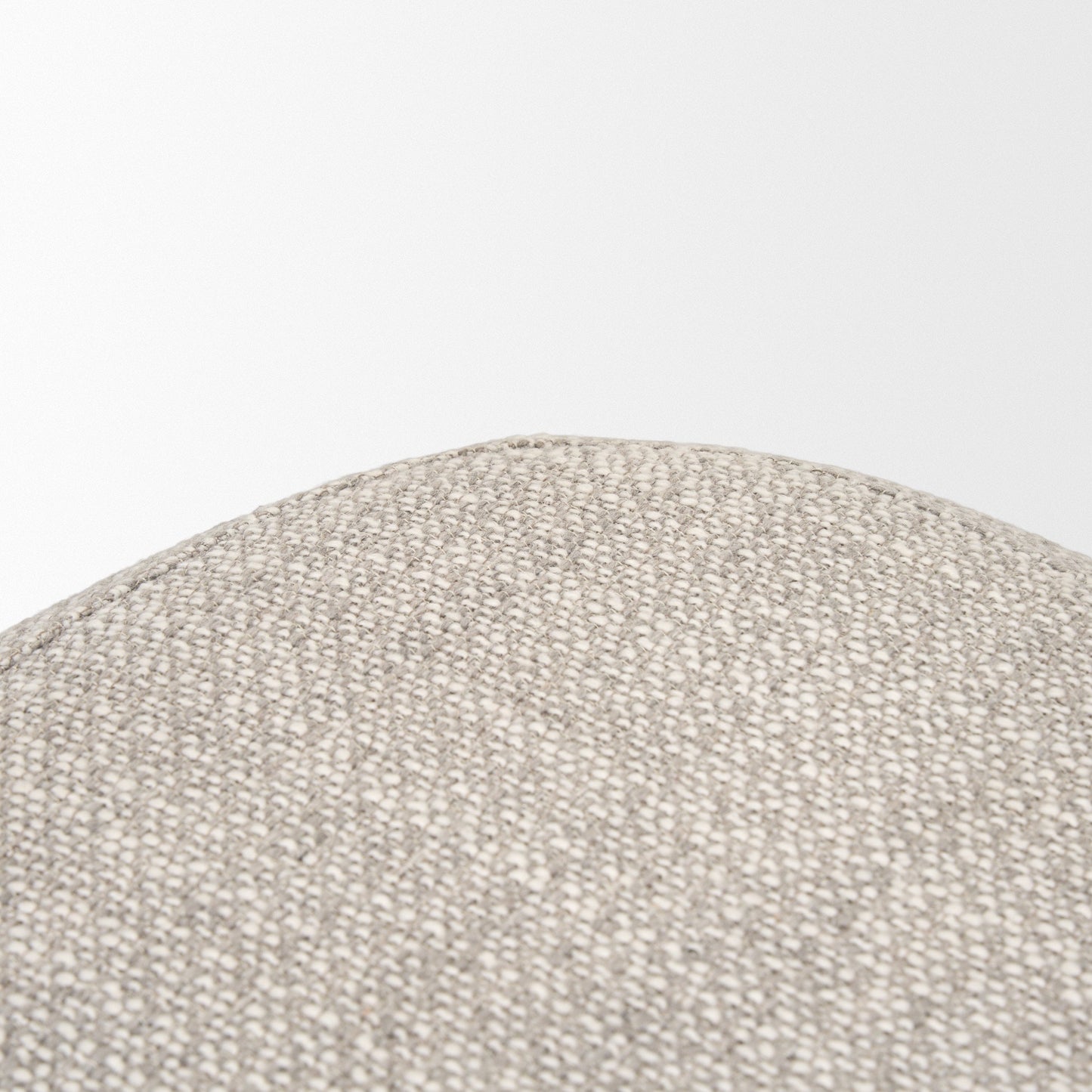 Siren Boucle Fabric Accent Stool