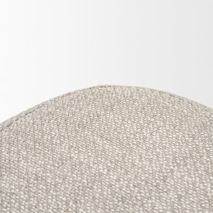 Siren Boucle Fabric Accent Stool
