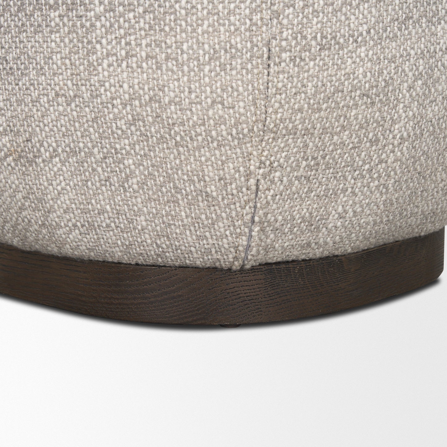 Siren Boucle Fabric Accent Stool