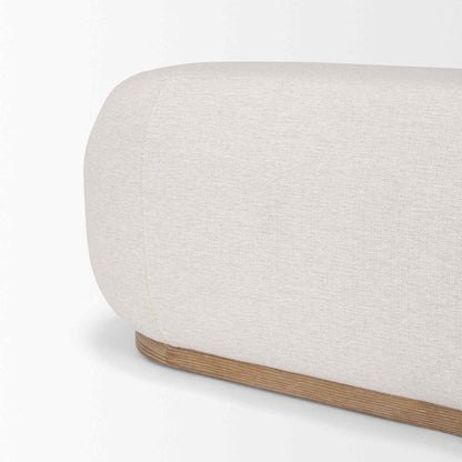 Siren Fabric Oblong Bedroom Bench