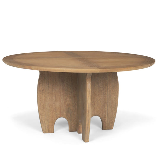Mercana Sonomi Wooden Round Dining Table
